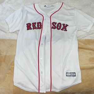Majestic Youth XL Red Sox J.D. Martinez Replica Player Jersey